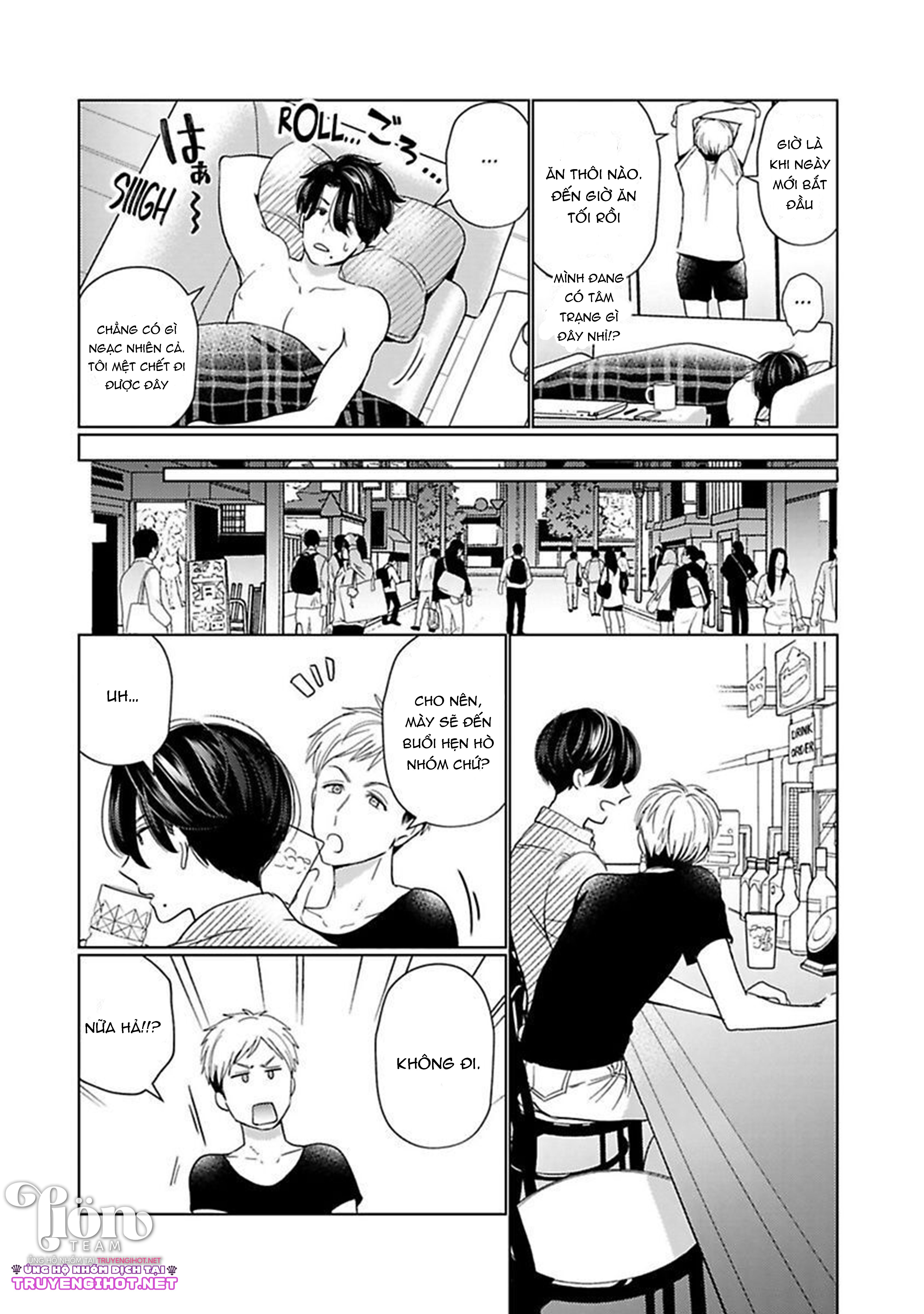 [18+] đồng râm gặp nhau chapter 3.2 7