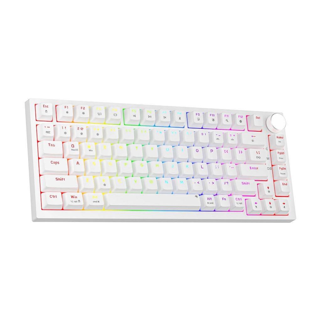 Bàn phím cơ có dây Gaming Newmen GM326, LED Rainbow, Keycap Doubleshot xuyên Led, Hotswap, bảo hành 24 tháng - Hàng chính hãng