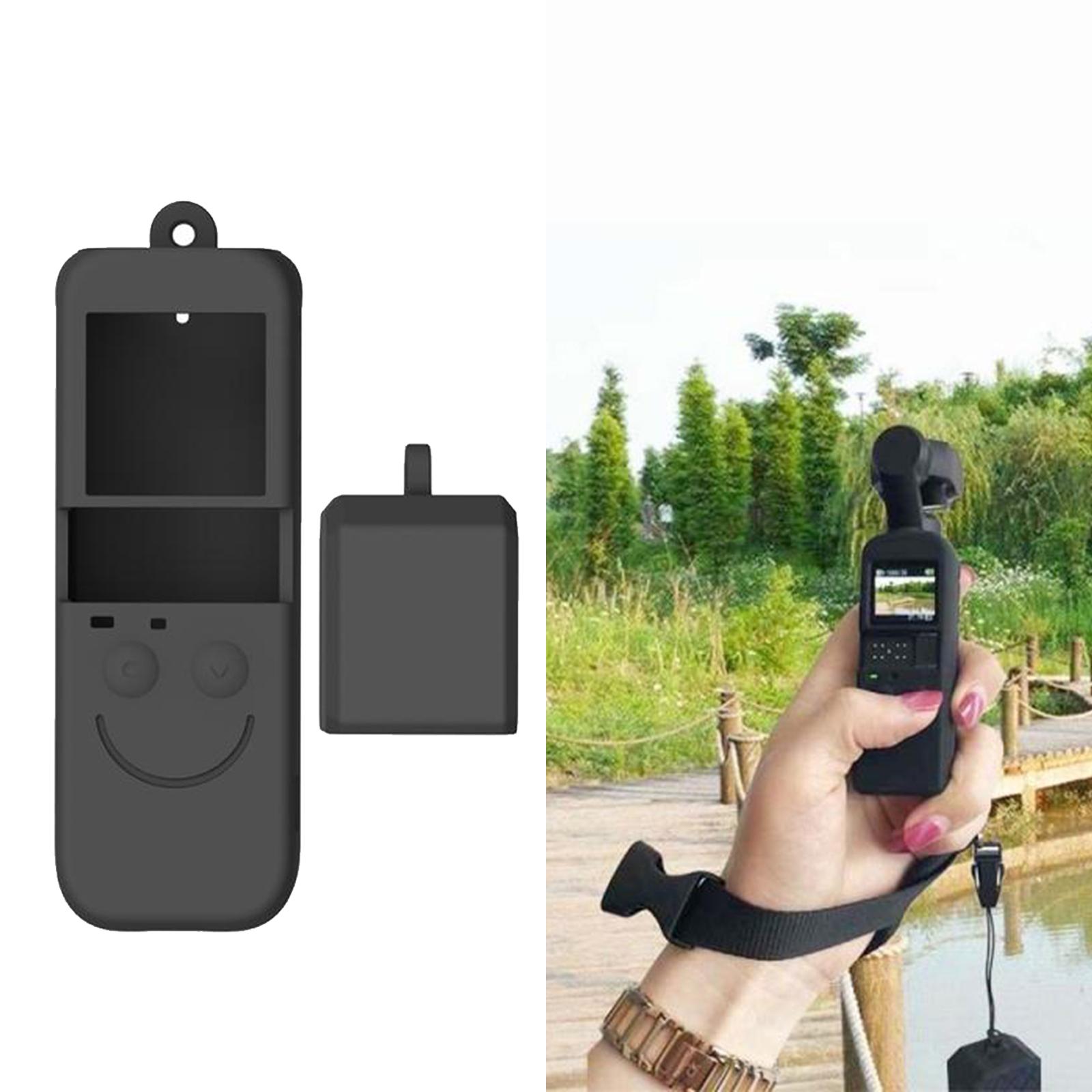 2 In1 Silicone Lanyard Camera Protective Case for DJI OSMO  2