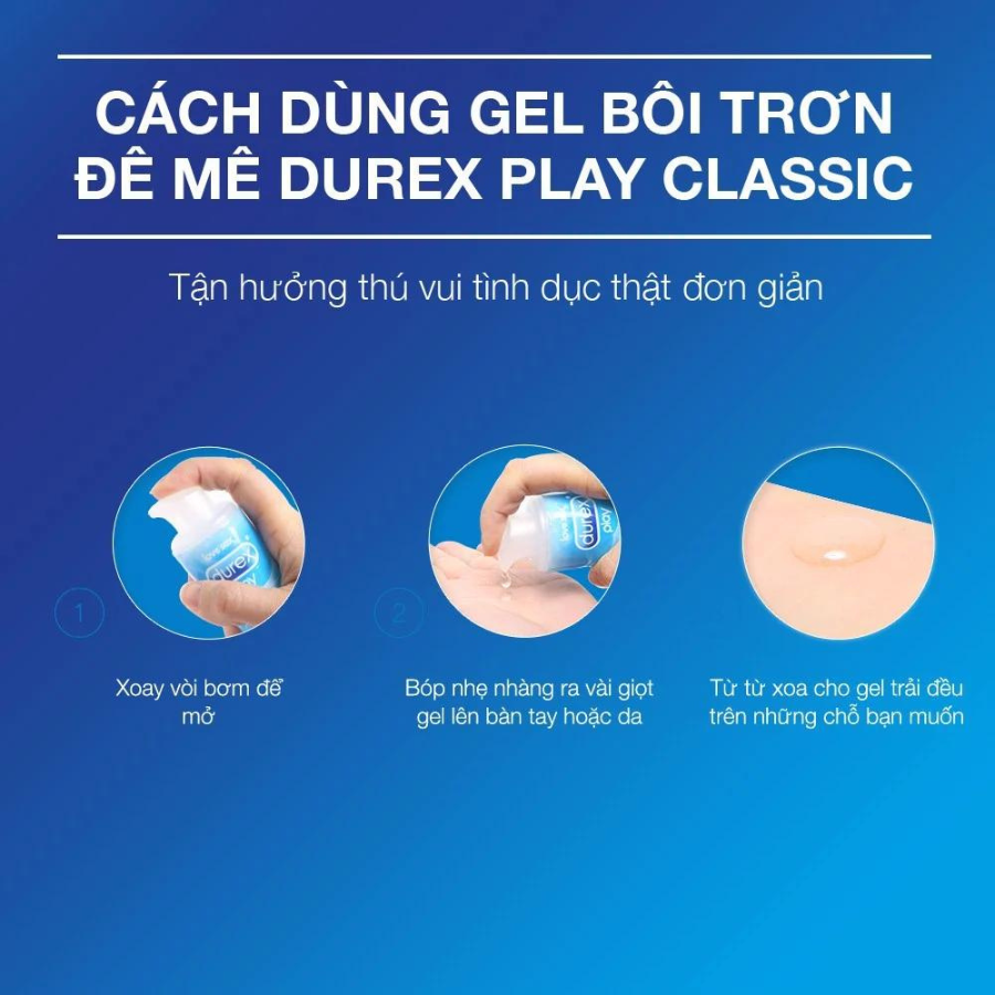 Gel bôi trơn Durex Play Classic 50ml