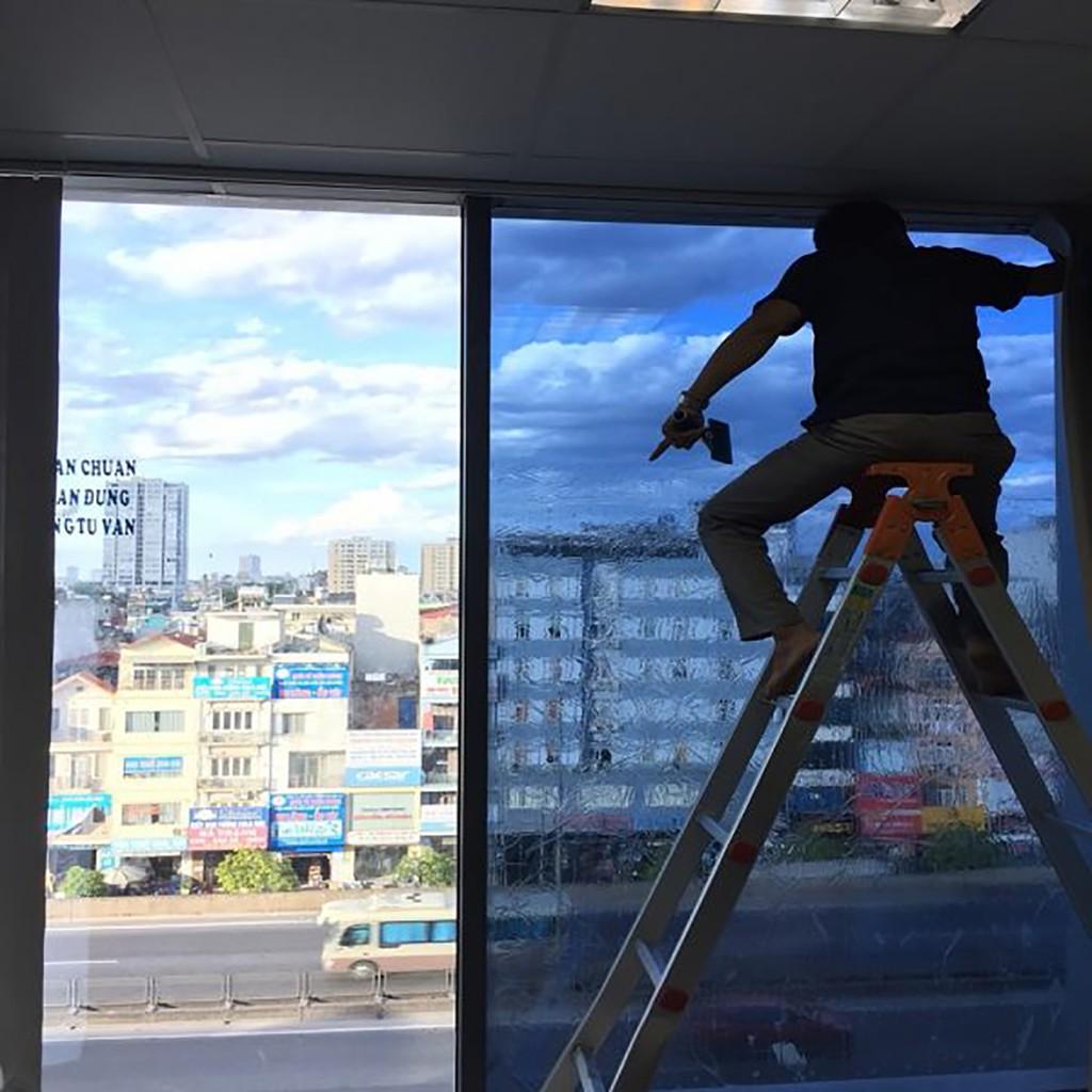 DECAL DÁN KÍNH CHỐNG NẮNG CÁCH NHIỆT XANH DƯƠNG