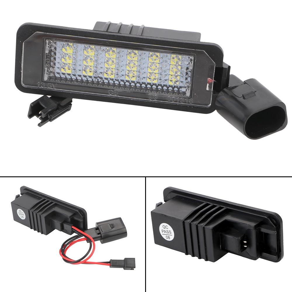 Bộ 2 Đèn Led 12v 6500k 18smd Cho Xe Vw Golf Mk4 Mk5 Mk6 Passat Polo Cc Eos