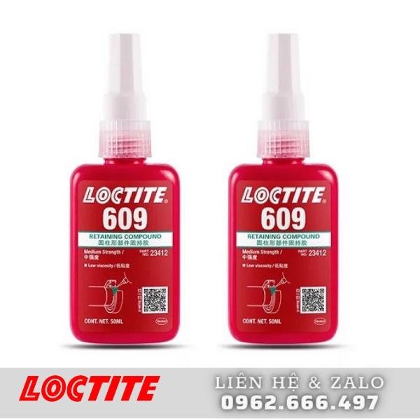 Keo chống xoay loctite 609 - 50ml và 250ml