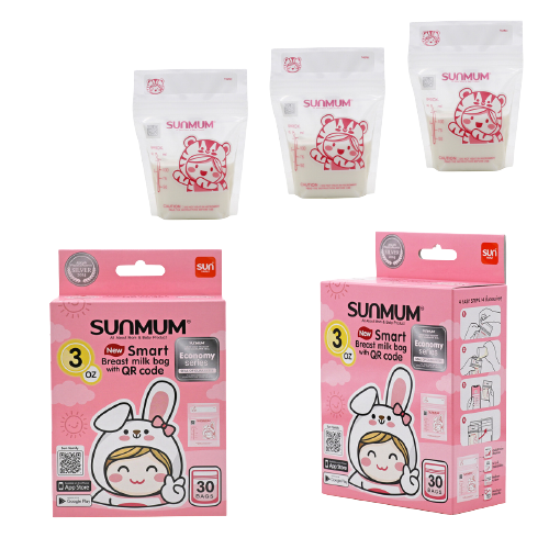 Combo 2 Hộp túi trữ sữa Sunmum 100ml Thái Lan mẫu mới