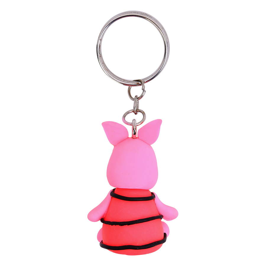 Móc Khóa Đơn Hoạt Hình Heo Piglet Dona Clay MHT01