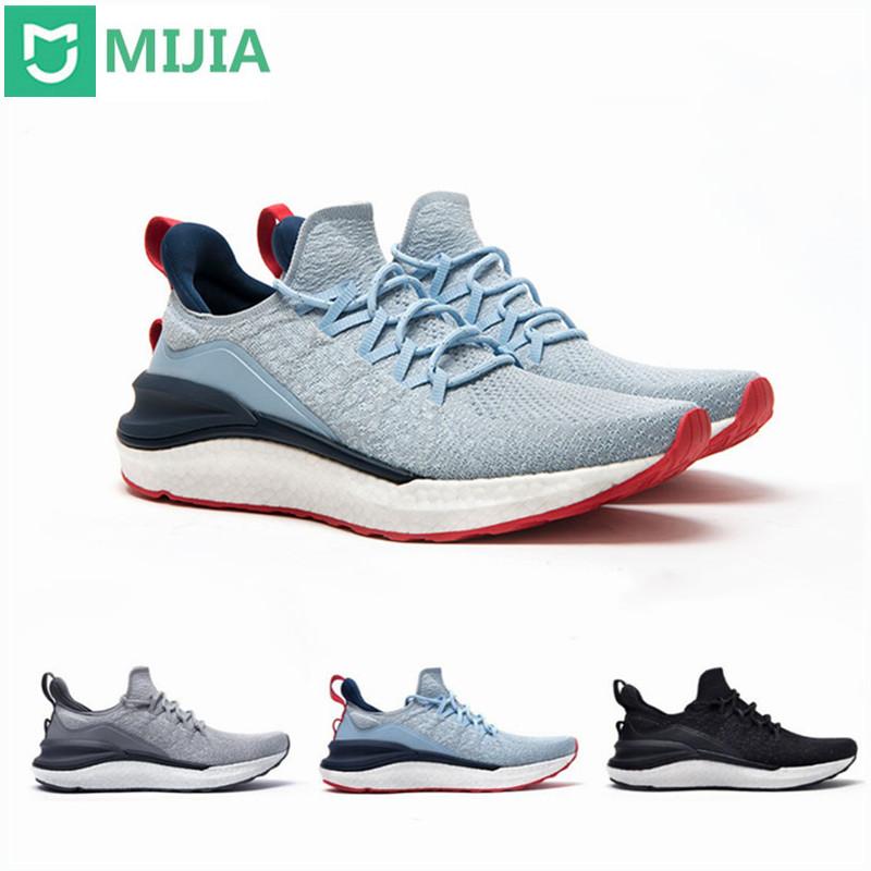 Giày thể thao Mijia 4 Nhẹ thở giày đàn hồi đôi giày sneaker sneaker cho người đàn ông Color: grey Shoe Size: 39