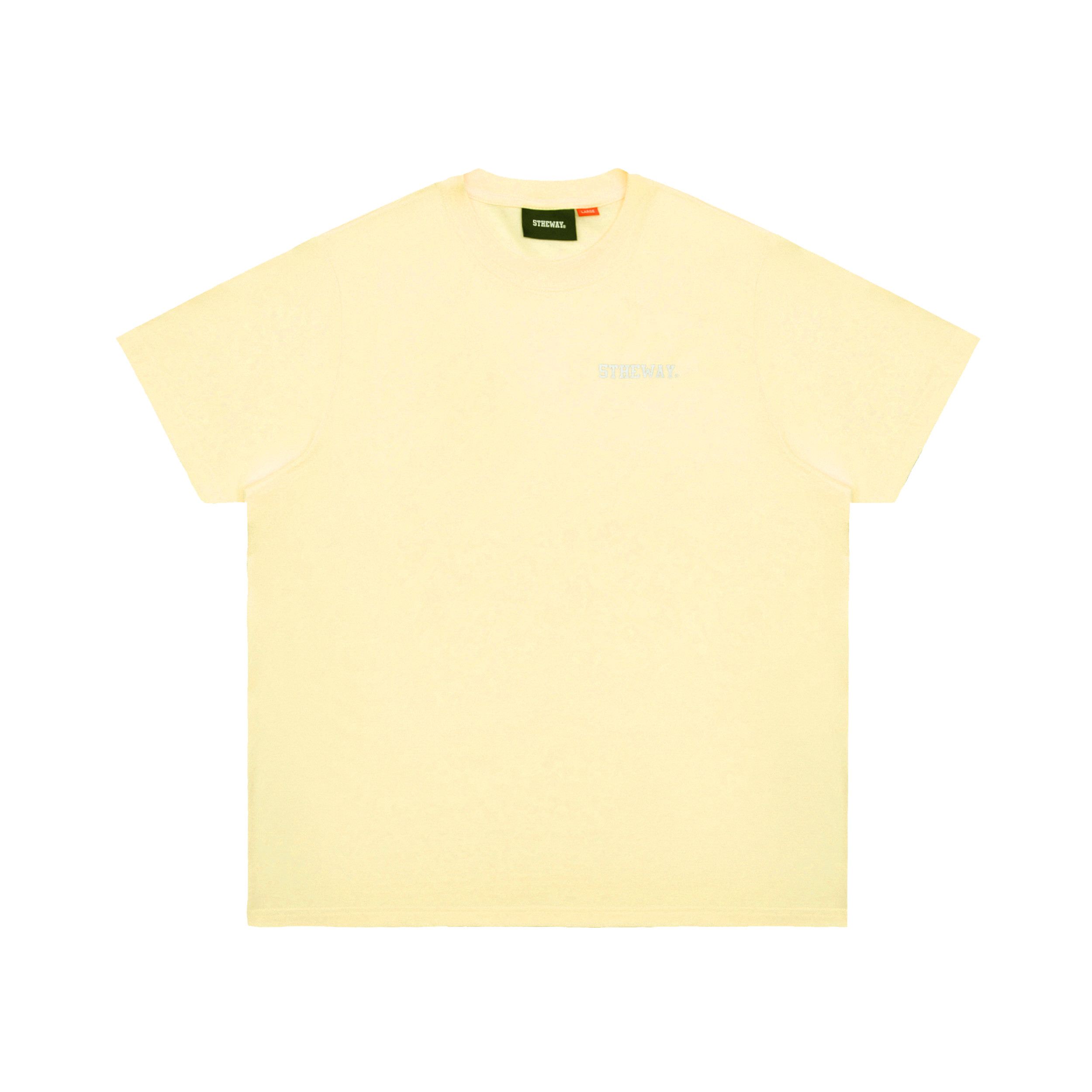 Áo Thun 5THEWAY Tay Ngắn Vàng aka 5THEWAY /zigzag/ SQUARE TEE in LEMON ICING