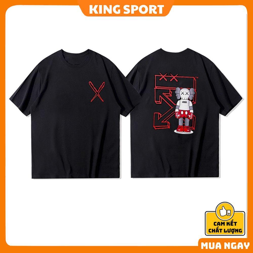 Áo thun tay lỡ nam nữ unisex form rộng oversize thoáng mát basic tee cao cấp giá rẻ chính hãng KING SPORT