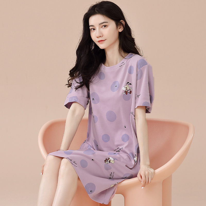 Váy mặc nhà cotton 8819