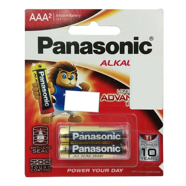 Pin Panasonic Alkaline AA/AAA 1.5V LR03T/2B
