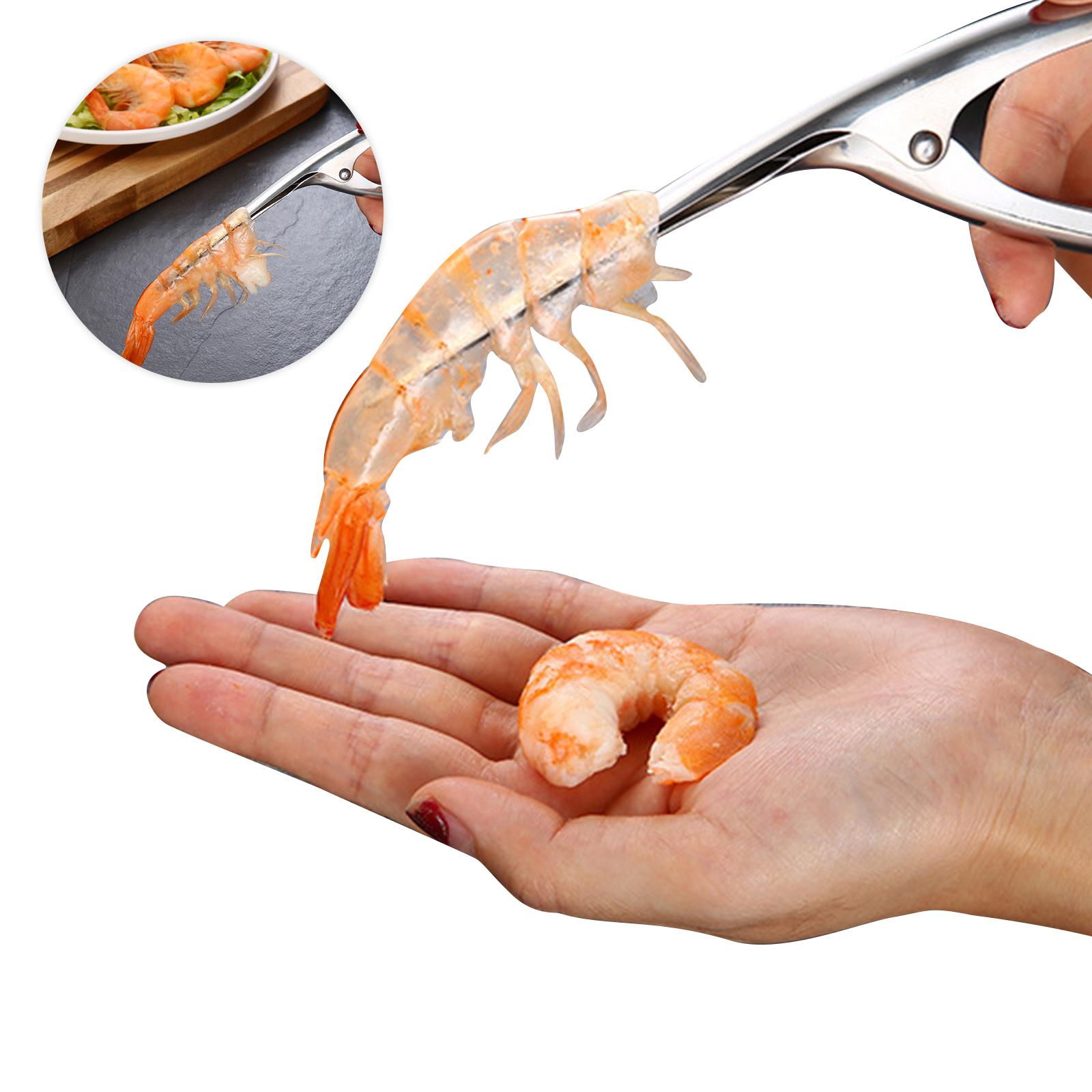 Máy làm sạch vỏ tôm bằng thép không gỉ