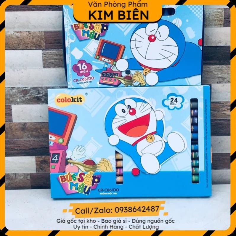 ️sỉ vpp,sẵn hàng️ Bút sáp màu TL Colokit CR-CO5 ,CR-06 có 18 màu và 24 màu - VPP Kim Biên