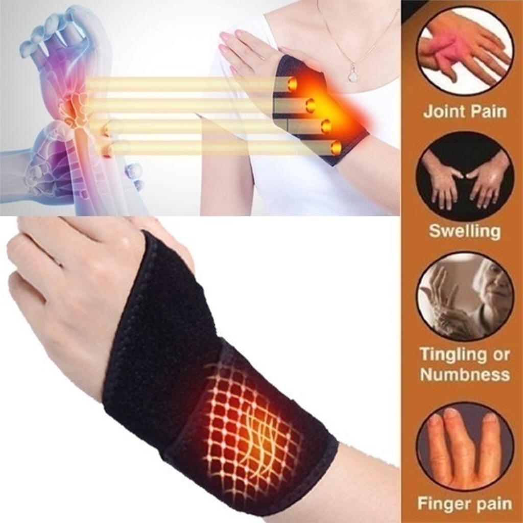 2x Sports Wrist Compression Strap Wrist   Fitness Tendonitis