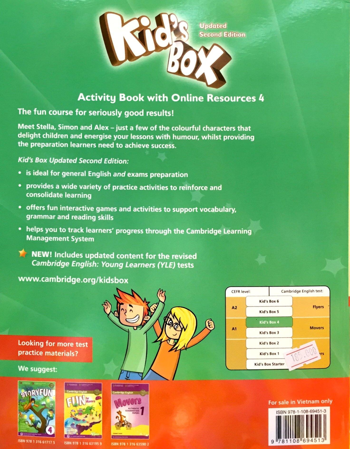 Hình ảnh Kid's Box 2nd ed Activity Book with Online Resources Level 4