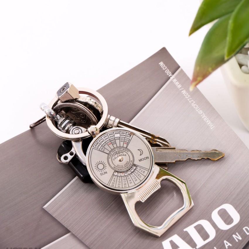 Bộ 3 móc khóa vạn niên 50 năm kèm mở bia 427TI 3