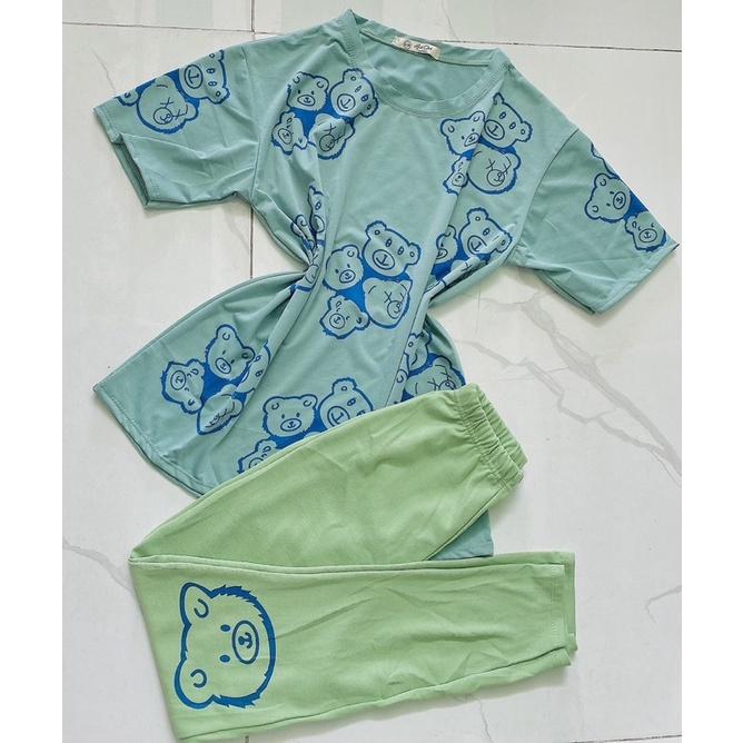 ĐỒ BỘ HÌNH GẤU XINH XẮN COTTON 100%