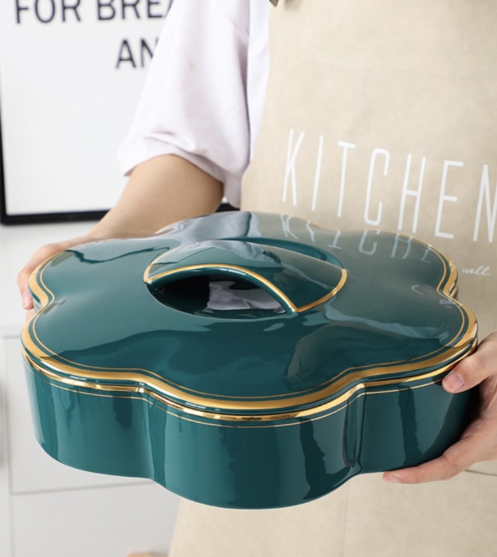KHAY ĐỰNG MỨT TRANG TRÍ BÀN ĐẸP MẮT  3-D-H7-T4563