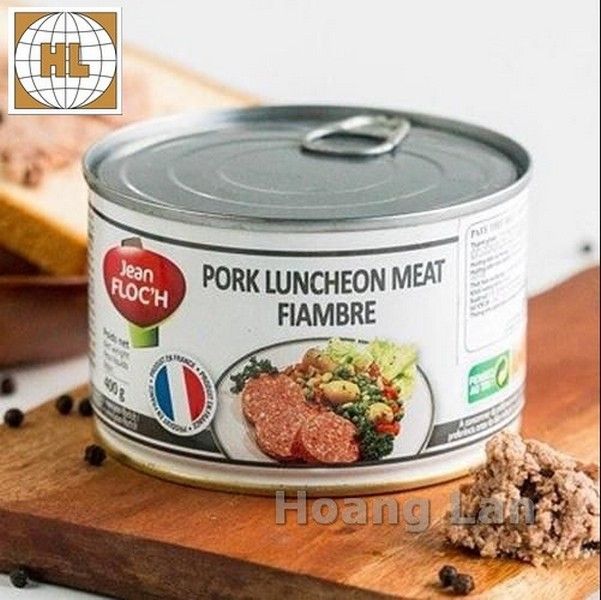 Pate thịt heo Luncheon Meat Jean Floch 400g - Pháp