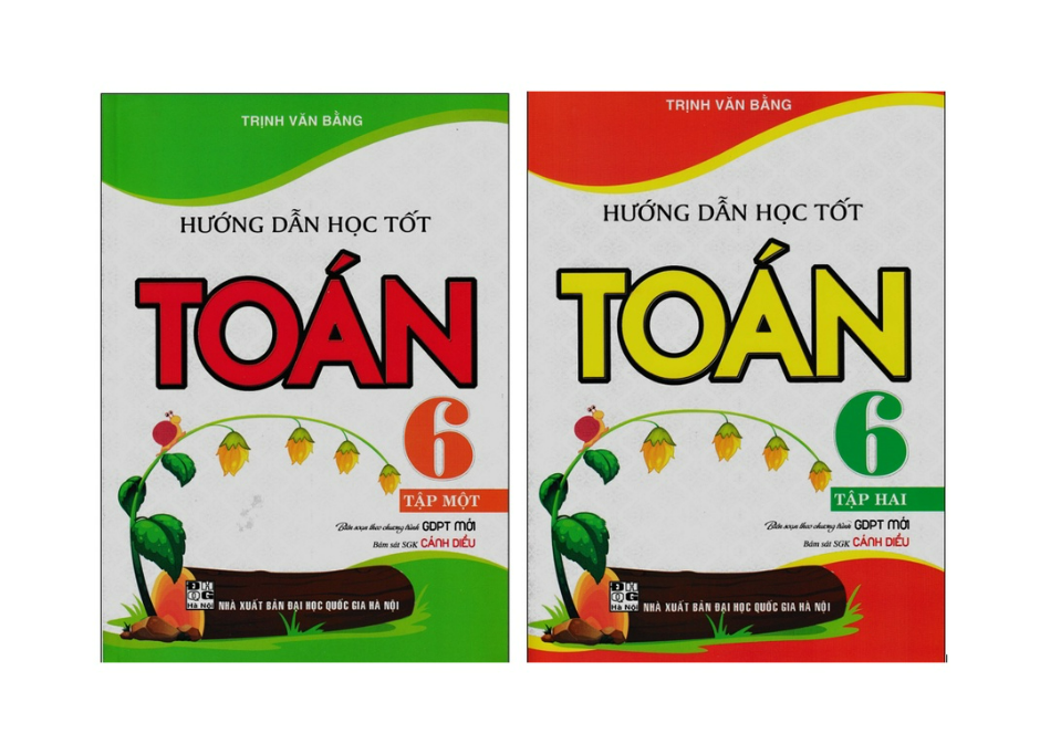 Sách - Combo Hướng Dẫn Học Tốt Toán 6  - Bám Sát SGK Cánh Diều