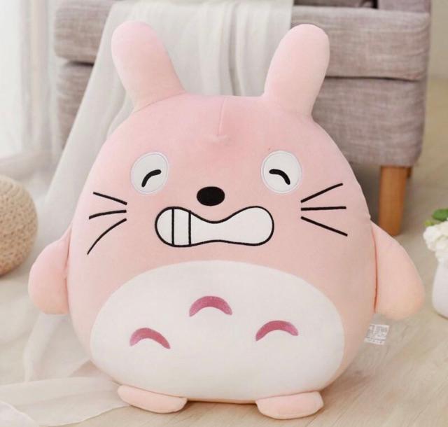 Bộ chăn gối văn phòng đa năng 3in1 hình totoro biểu cảm