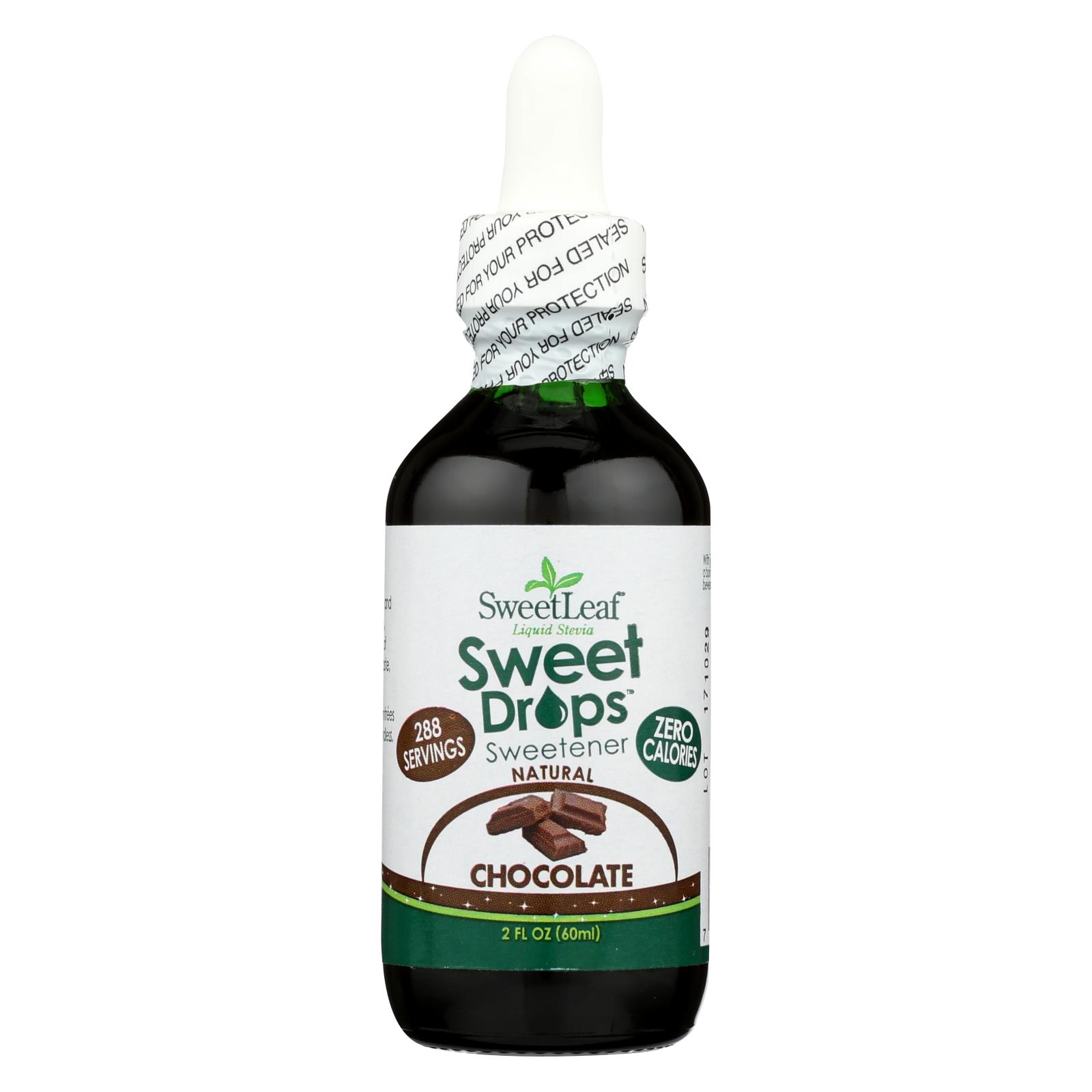 COMBO 4 chai Đường ăn kiêng cỏ ngọt 0 Calories Sweetleaf Stevia 60ml xuất xứ Mỹ - chiết xuất tự nhiên - Sweetdrops 4 vị khác nhau