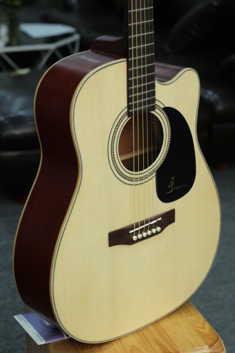 Đàn Guitar Acoustic J200 Chất Lượng Tốt- Tặng Kèm Bao Đàn, Capo, Pick, Ty Chỉnh Cần