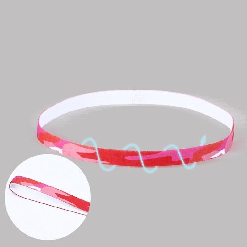 1pcs Yoga Running Fitness Headband Sport Hair Band Yoga Football Anti-slip Elastic Sweatband Gym Sport Headband Accessories