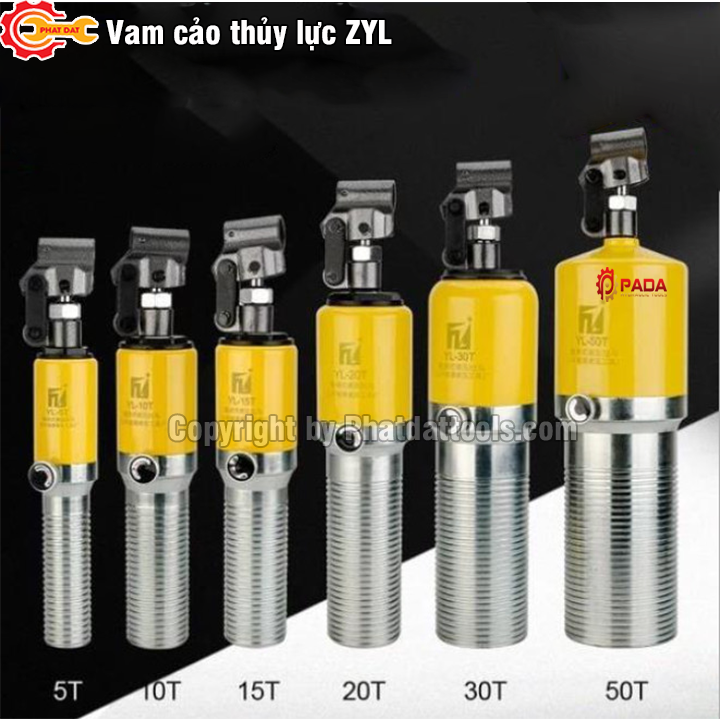 Cảo thủy lực PADA 20 tấn ZYL20 - Vam thủy lực 20 tấn