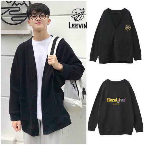 Áo khoác hoodies nỉ ngoại form to y hình