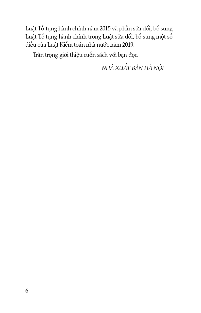 Luật Tố Tụng Hành Chính