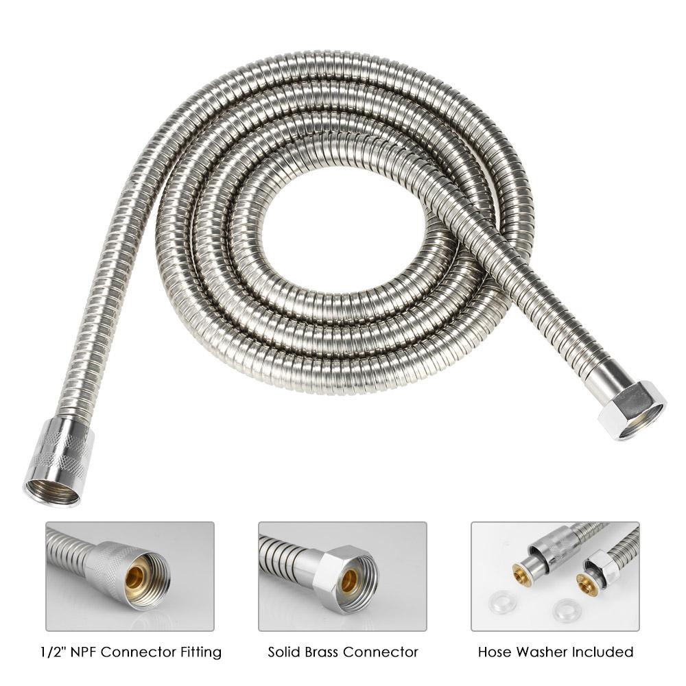 Ống tắm 79 inch Ống thép không gỉ linh hoạt cho đầu vòi hoa sen