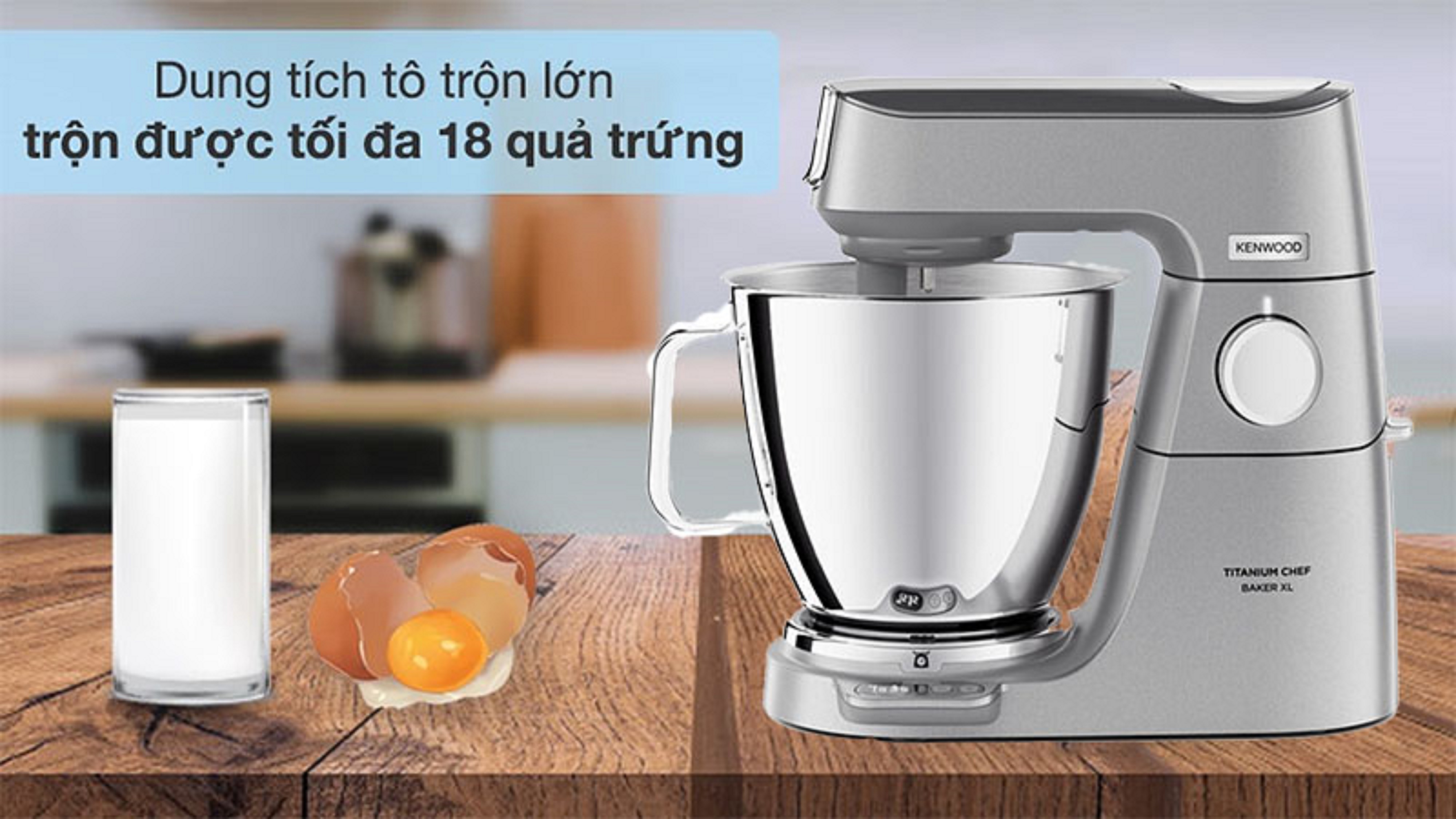 [HÀNG CHÍNH HÃNG]Máy trộn đa năng Kenwood KVL85.004SI