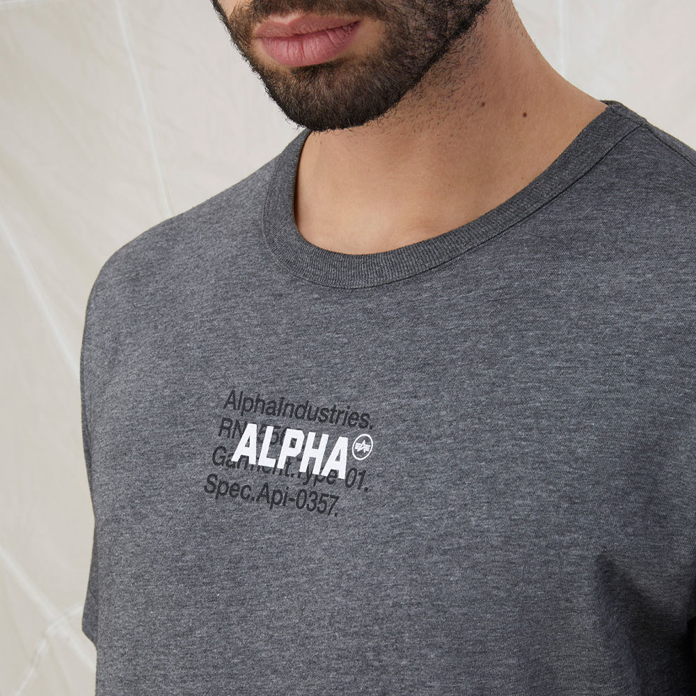 Áo Alpha Industries Code Graphic Tee MTA53001C1-068