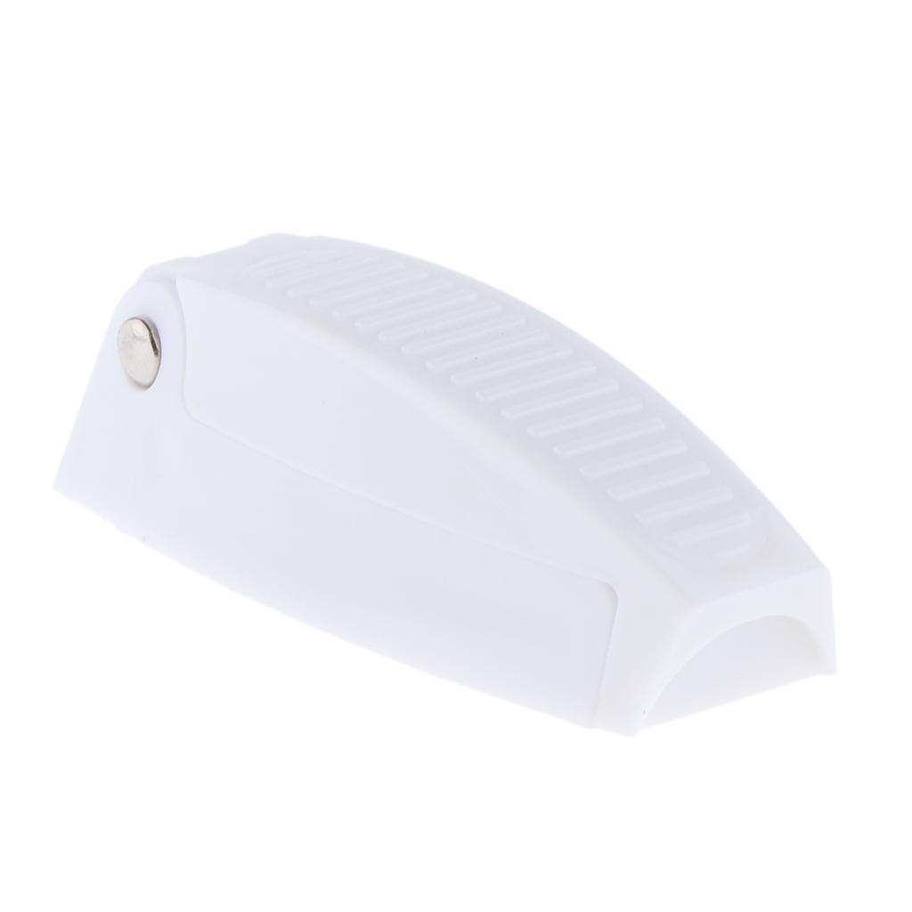 4pcs White Baggage Door Holder for RV Camper Motorhome Travel Trailer