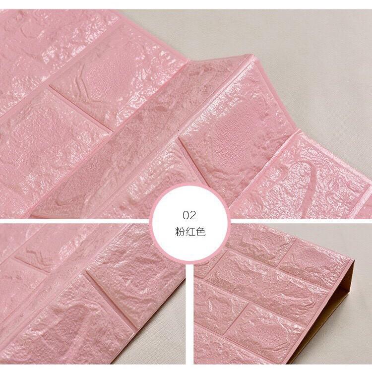 COMBO 10 TẤM - Dán Tường Xốp Giả Gạch Kích Thước 70 X 77