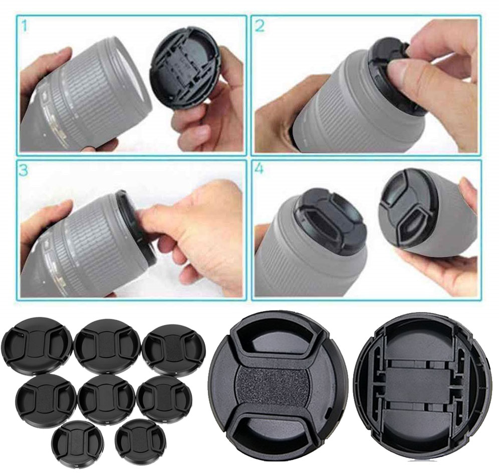 Nắp đậy ống kính Lens cap (Nhiều Size), Hàng nhập khẩu