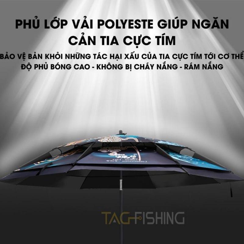 ô câu cá 2 tầng dài 2m4 hàng loại 1 hình rồng bay cao cấp