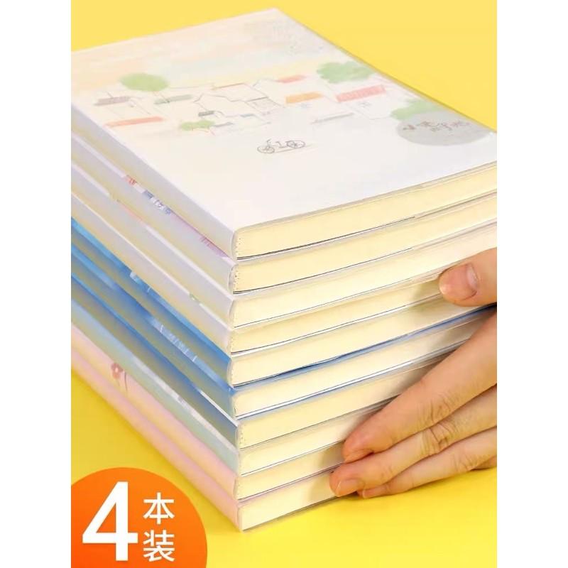 Vở cổ trang sét 4 quyển có sẵn