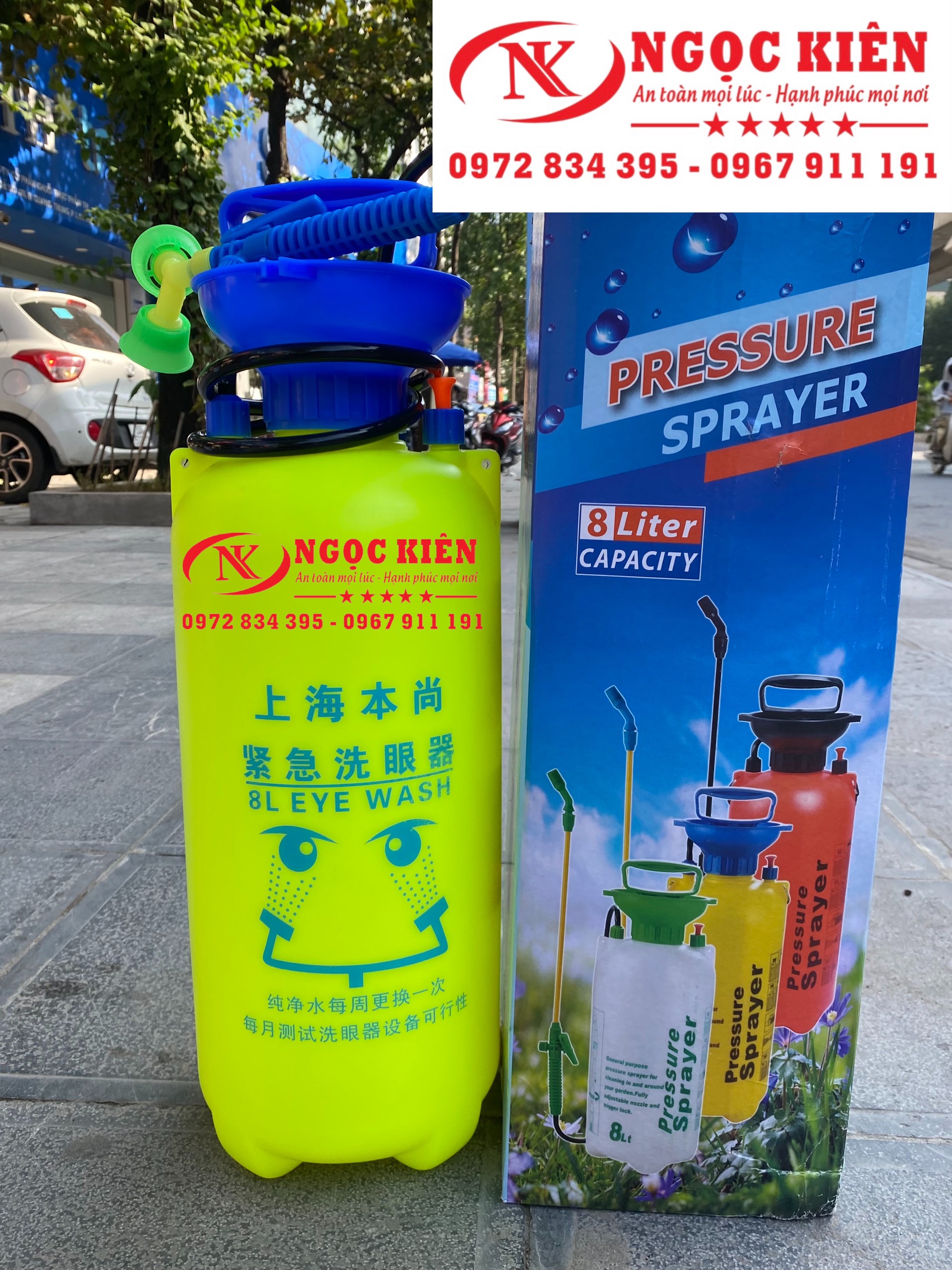 BỒN RỬA MẮT KHẨN CẤP GẮN TƯỜNG