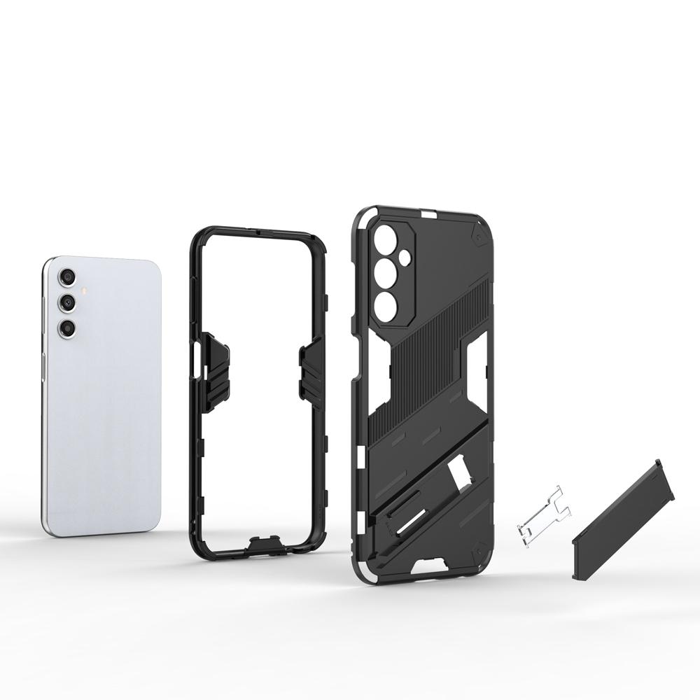 Ốp lưng cho Samsung A24, Ốp chống sốc Iron Man PUNK cao cấp kèm giá đỡ cho Samsung A24
