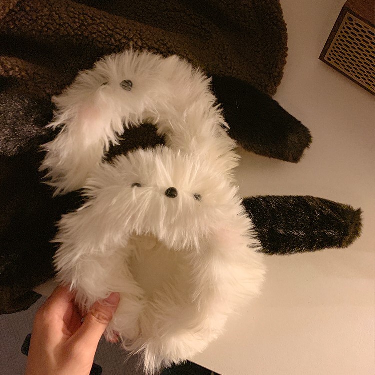 Băng đô gấu dễ thương, bờm tóc snoopy dễ thương, băng đô cài tóc nữ, phụ kiện giữ tóc mái, makeup, tẩy trang dễ thương