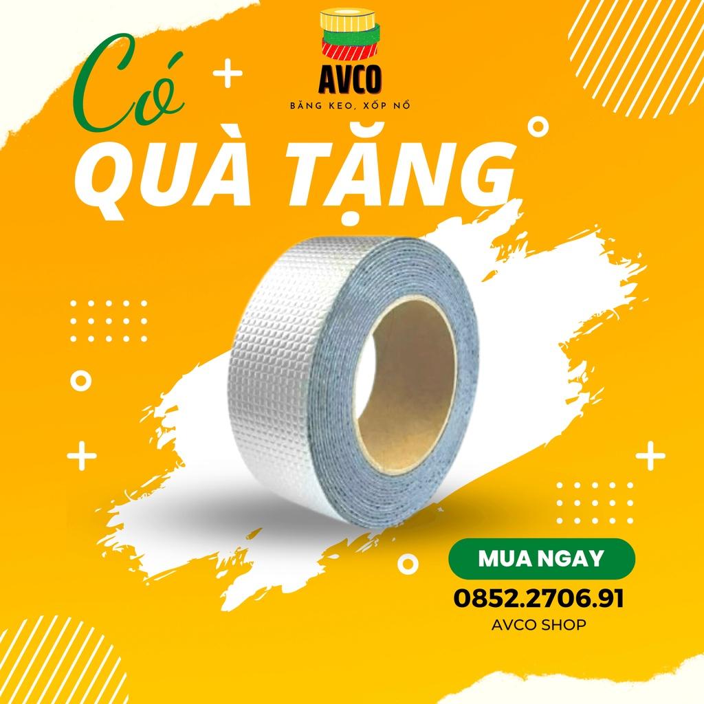 Băng dính chống thấm AVCO chống dột, chống nước khổ 5cm x 5m