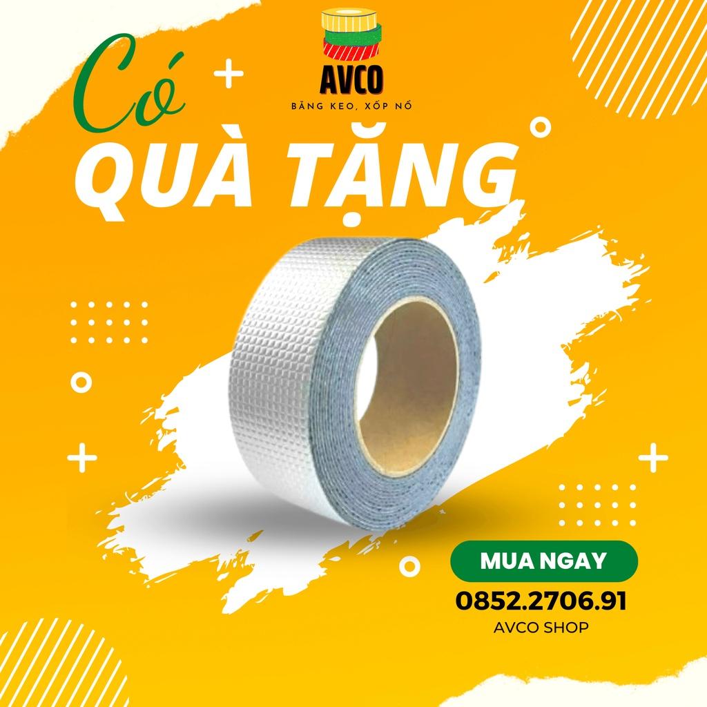 [RẺ VÔ ĐỊCH] Băng dính chống thấm AVCO chống dột, chống nước khổ 5cm x 5m