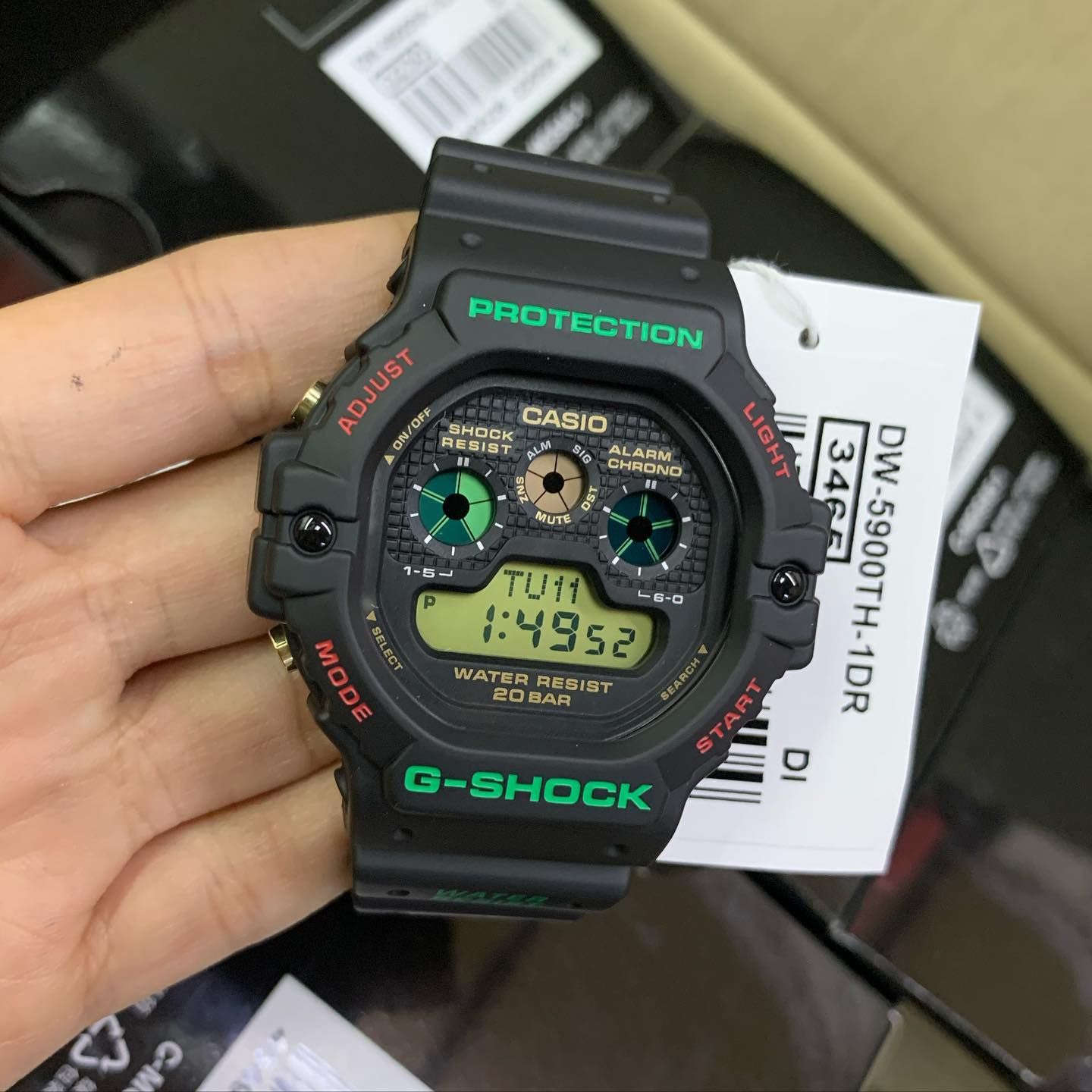 Đồng hồ Casio Nam G Shock DW-5900TH-1DR