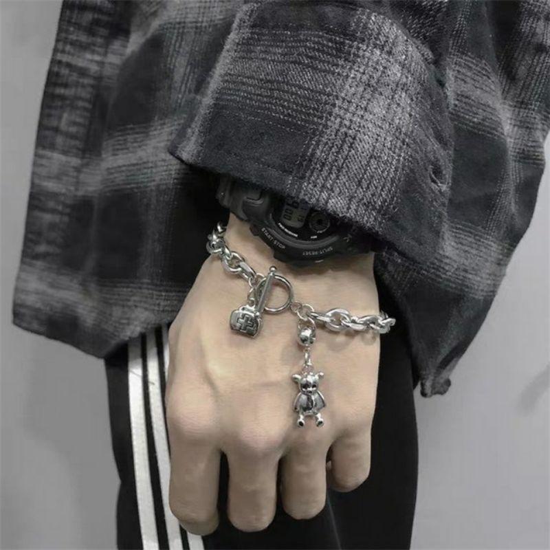 Vòng xích charm gấu