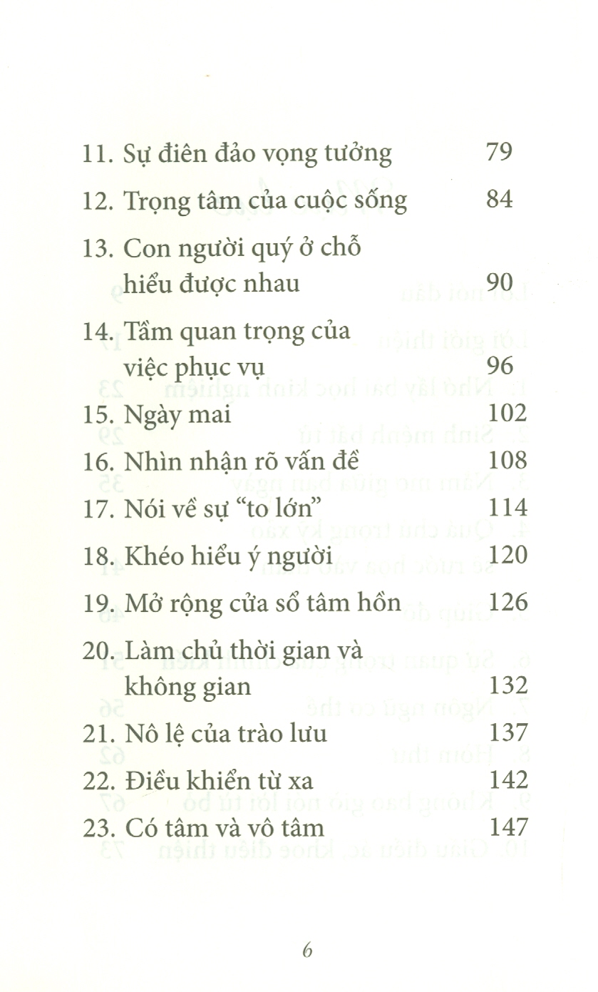 Tuyển Tập Ranh Giới Giữa Mê Và Ngộ, Tập 23: Gia Vị Ứng Xử