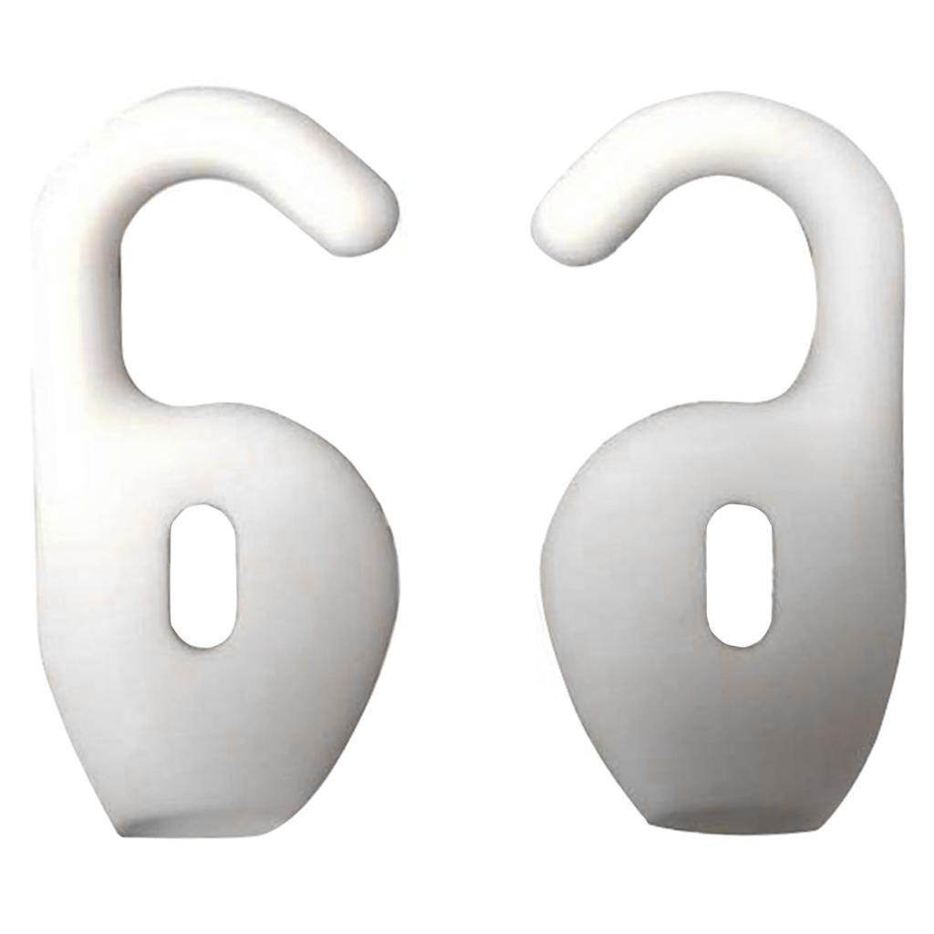 2X 1 Pair Silicone Ear Tips Headphone Cover for  Boost White