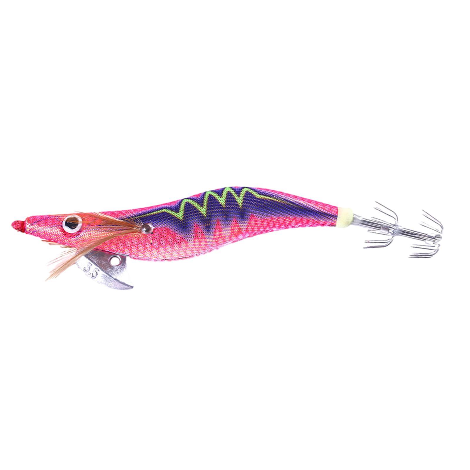 Luminous Squid Jig Hooks 14cm Artificial Squid Jig Lures Durable Squid Hooks