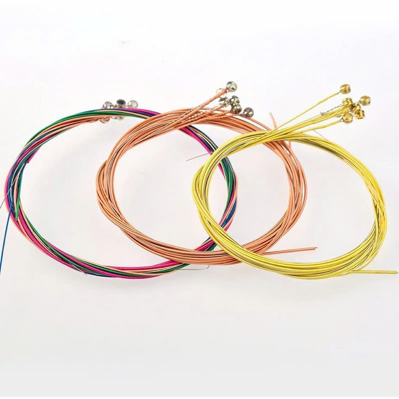 Bộ 6 Dây Đàn Guitar Acoustic 1-2-3-4-5-6