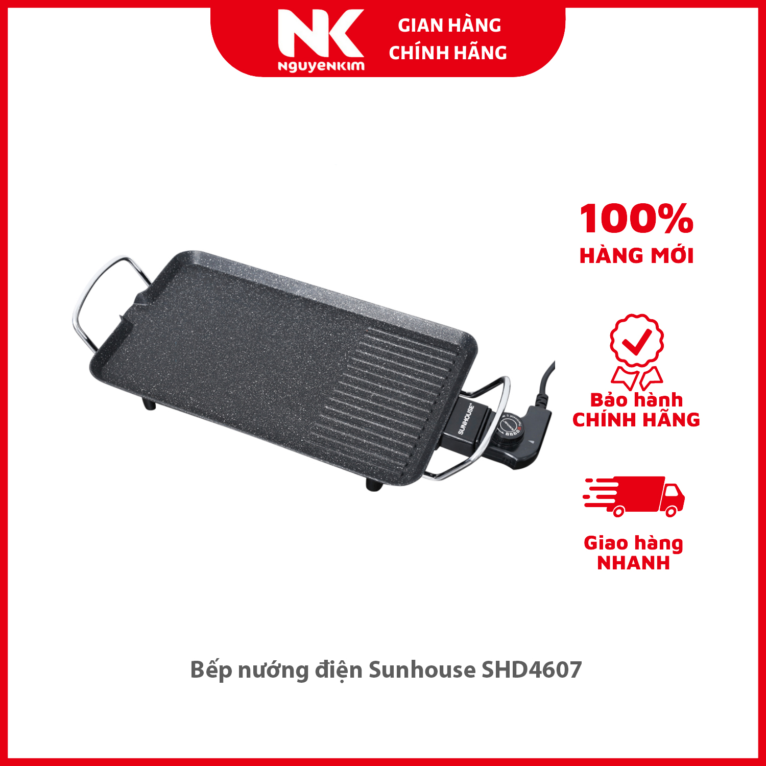 Bếp nướng điện Sunhouse SHD4607 - Hàng chính hãng